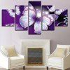 Peintures sur Toiles Non Encadrées à Imprimé Papillons - Pourpre 1PC:12*31,2PCS:12*16,2PCS:12*24 INCH( NO FRAME )