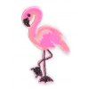 Flamingo Clothing Applique Embroidery Patch - Rose 