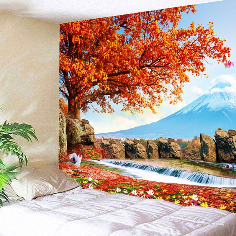 

Wonderland Printed Wall Hanging Tapestry, Colormix