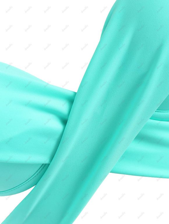 Ensemble Bikini avec Bretelles Fines à Imprimé Tribal pour Femmes - Pers XL