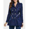 Manteau évasé à Double Boutonnage - Cadetblue M