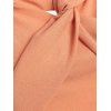 Robe Moulante Tordu à Epaule Dénudée - Orange 2XL