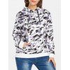 Sweat à capuche Camo à drapeau américain - ACU Camouflage 4X