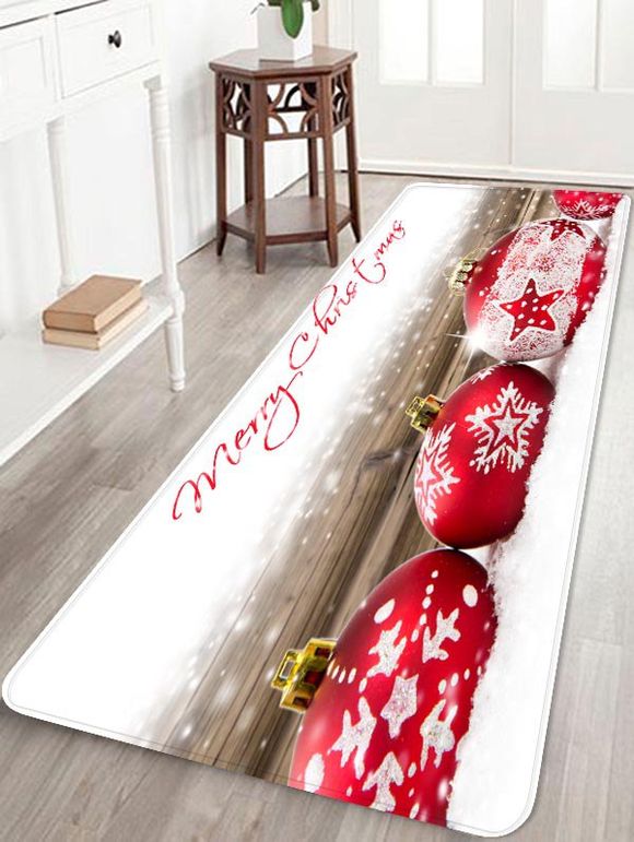 Boule de Noël avec tapis décoratifs - multicolor W24 X L71 INCH