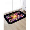 Tapis Anti-dérapant Absorbant d'Eau Motif de Joyeux Noël - multicolor W16 X L24 INCH