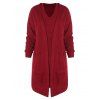 Pull Cardigan et Robe Sans Manches - Rouge Vineux ONE SIZE