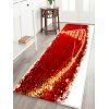 Tapis de Sol Absorption d'Eau Thème de Noël Imprimé - multicolor W16 X L47 INCH