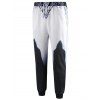 Pantalon de Jogging Diable Imprimé Taille à Cordon - multicolor 2XL