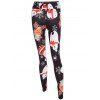 Christmas Deer Imprimer Pantalon skinny - multicolor L