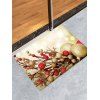 Tapis Anti-dérapant Absorbant d'Eau Motif de Boule et de Branche - multicolor W16 X L24 INCH