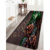 Tapis de Sol Anti-dérapant Absorption d'Eau Motif Bougie de Noël - multicolor W24 X L71 INCH
