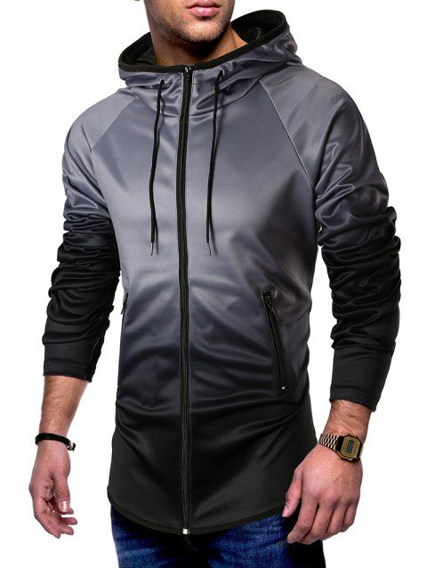 Justin bieber zip drawstring sleeve hoodie pockets raglan wear steel cocktail