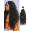 Extensions de Cheveux Humains Vierges Péruviens Bouclés - Noir Naturel 20INCH