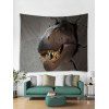 Tapisserie Art Décoration Murale Dinosaure Imprimé - multicolor W59 X L51 INCH