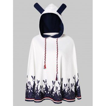 

Rabbit Ear Cape, White
