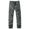 Pantalon Cargo Zippé Ourlet à Cordon à Multi-Poches - Gris Foncé 3XL