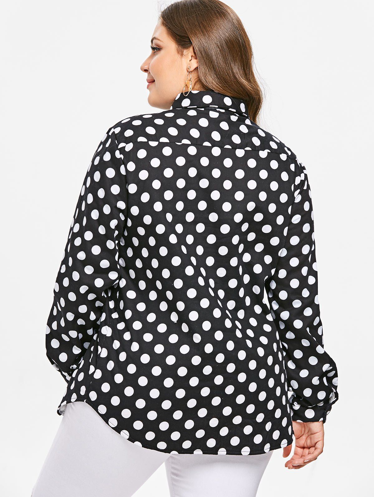 polka dots plus size