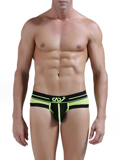 

Modal U Convex Pouch Low Waist Briefs, Tea green
