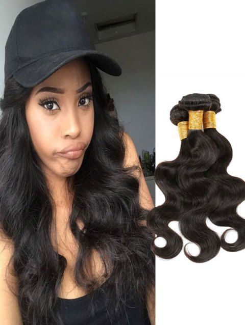 Indian Human Hair Body Wave Hair Weaves