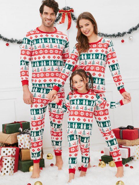 Matching Family Pajamas | Christmas, Holiday, Adult & Kids PJS 2019 ...