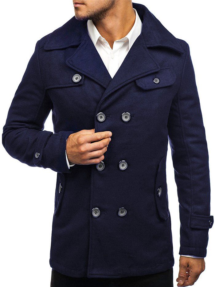 longline lapel coat