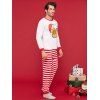 Pyjamas de Noël Assortis Bouteilles Imprimées Pour la Famille - Rouge KID  90