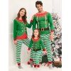 Pyjama de Noël Elfe Assorti Pour la Famille - Vert Trèfle KID 120