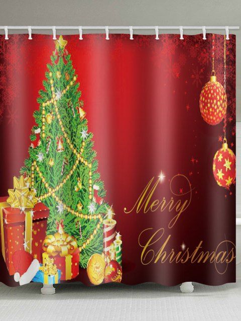2020 Christmas Shower Curtains Best Online For Sale Dresslily