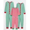 Pyjama de Noël de famille assorti à imprimé rayé - multicolor MOM XL