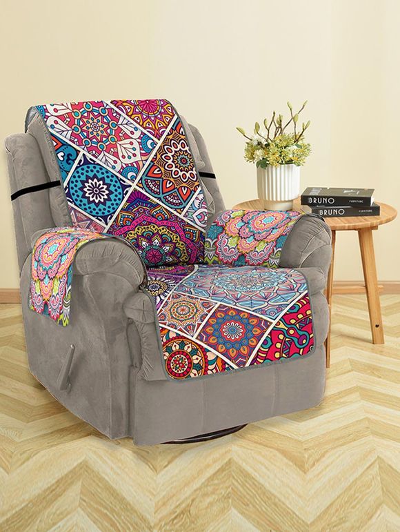 Housse de Canapé Motif de Mandala Jointif - multicolor SINGLE  SEAT
