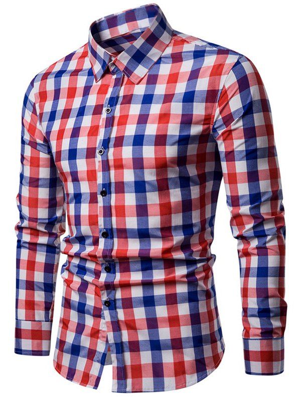 Striped casual checked patterned