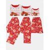 Pyjama de famille assorti à motif de wapiti de Noël - multicolor DAD S