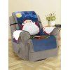 Housse de Canapé de Noël Soir et Père Noël Imprimé - multicolor SINGLE SEAT
