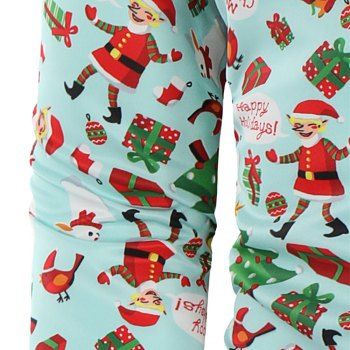 

Christmas Animal Gifts Printed Long Sleeves Shirt, Multicolor