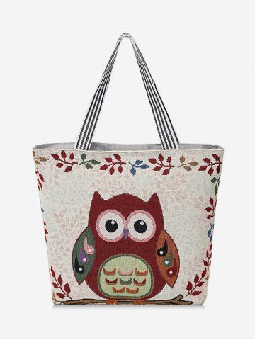 Womens Handbags Backpacks Totes Purses For Women 2017 Dresslily Owl Pattern Canvas Tote Bag