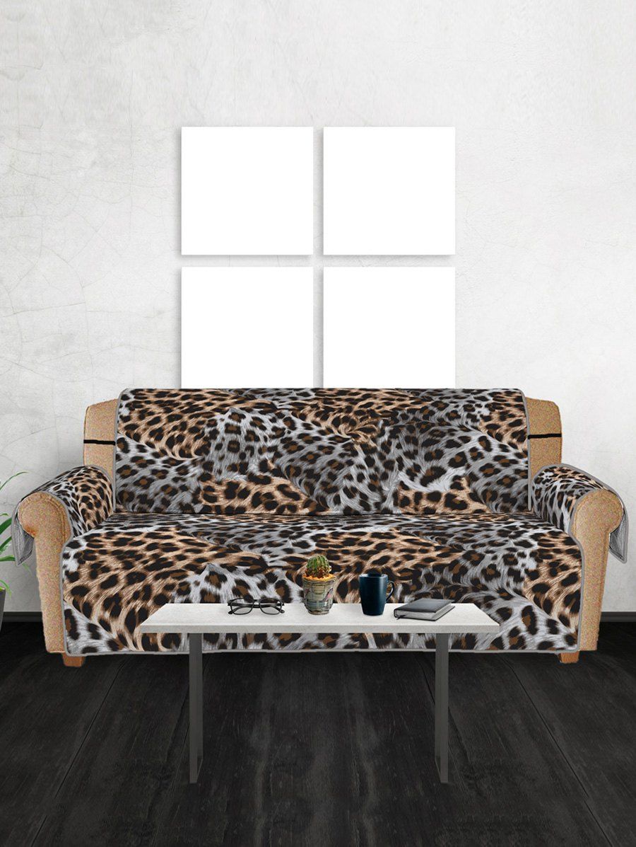 [26 OFF] 2021 Leopard Pattern Sofa Cover In Multicolor DressLily