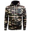 Cordon Œillet Kangaroo Poche Camo Sweat À Capuche - Camouflage 2XL