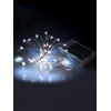 Lumières décoratives du festival 100 de fil de cuivre de 10M LED - Blanc 