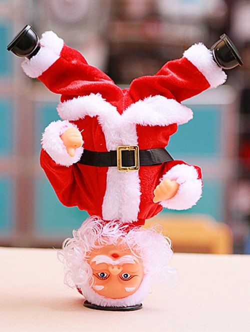 41 Off 2020 Handstand Dancing Santa Claus Christmas Decoration