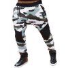 Pantalon de Jogging Camouflage à Patchwork - multicolor S