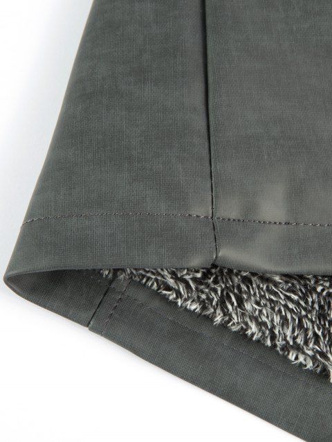 2019 epaulet design single breasted stand collar coat