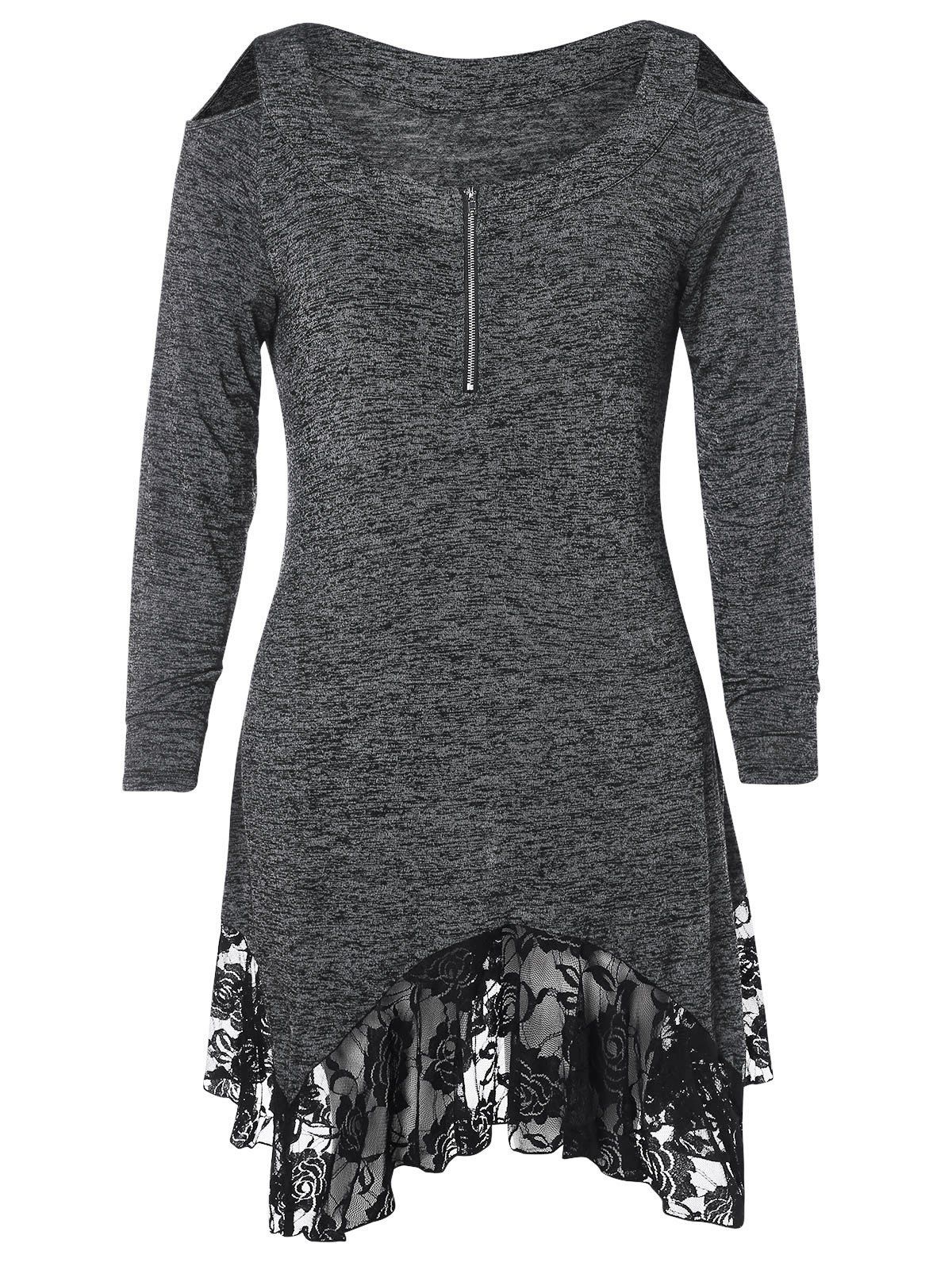 plus size half shirt