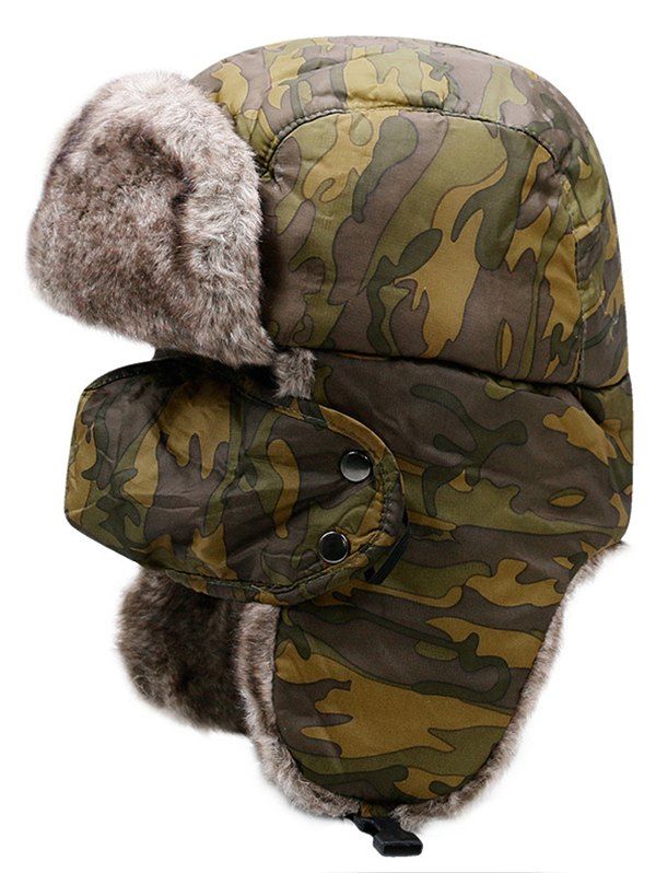 fluffy trapper hat
