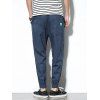 Pantalon de jogging à cordon de serrage - Bleu gris XS