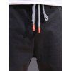 Pantalon de jogging à taille haute avec cordon de serrage - Cendre gris S