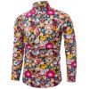 Chemise à manches longues à imprimé floral - multicolor S