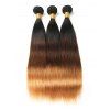 Tissage de Vrai Cheveux Humain Ombré Droit 3 Pièces - multicolor B 22INCH X 24INCH X 26INCH