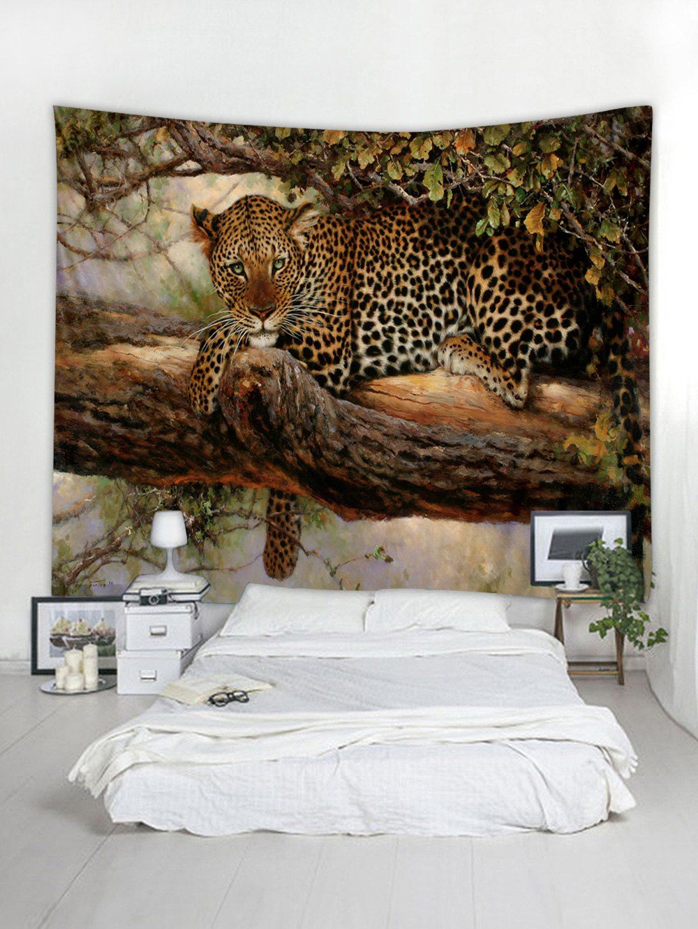 DressLily.com: Photo Gallery - Leopard 3D Digital Printed Hanging Tapestry