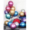 50 Pièces Ballons de Latex 12 pouces Décoration de Fête - multicolor A 