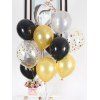 20 Pièces Ballons en Latex à Paillettes Décoration de Fête 12 pouces - multicolor C 